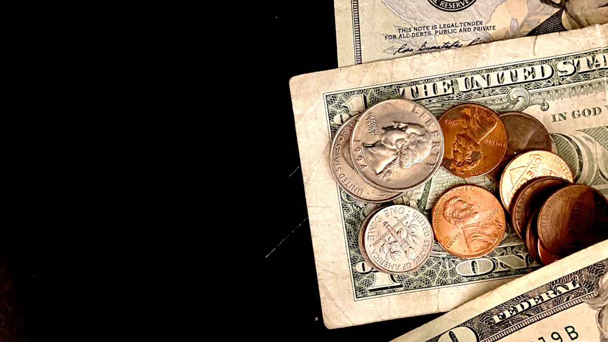 Billetes y monedas: costo de la apostille en Illinois
